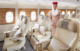 12月起阿联酋航空全新升级版A380客机将陆续飞往五座城市  面向更多乘客推出高端经济舱体验