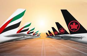 阿联酋航空与加拿大航空启动代码共享合作 以扩大全球网络和提升乘客旅行体验