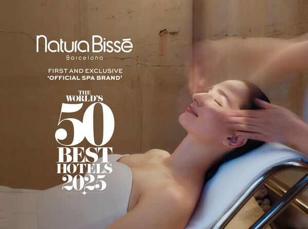 Natura Bissé成为The World's 50 Best Hotels 2025的首个独家“官方SPA品牌” 