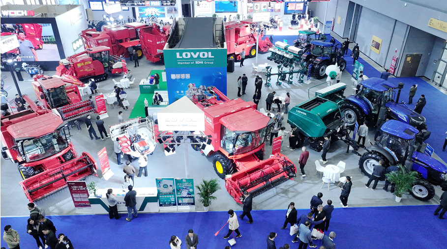 智赋中原 增产“有方” | 潍柴雷沃智慧农业亮相全国农机春季展