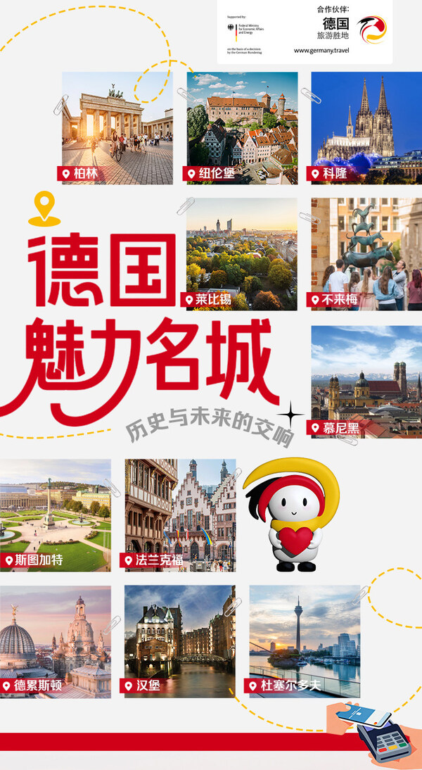 德旅局携手德国魅力名城联盟、汉莎航空、万事达卡跨界开启中国市场"魅力名城"全新推广